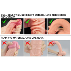 LoveToy Nature Cock Gode réaliste King Size XL Nature Cock 25 x 6cm 